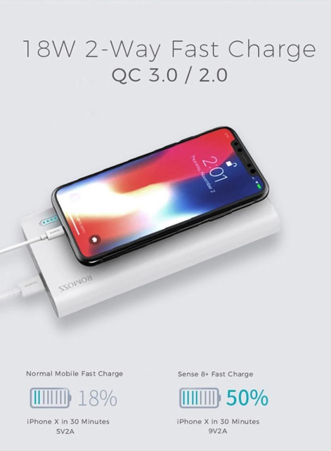 Sense 8+ - 30000 mAh