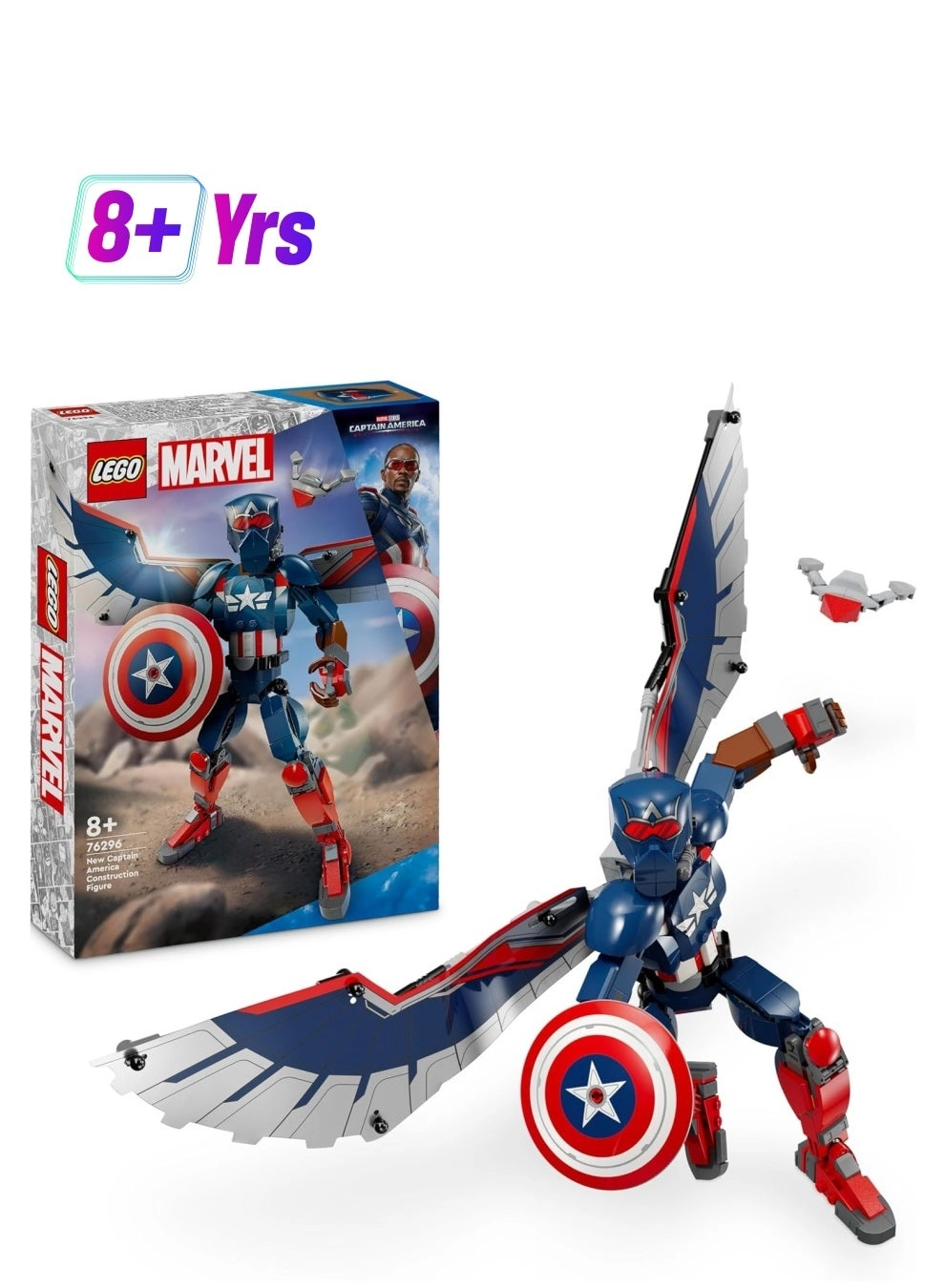 LEGO Marvel Captain America Construction Figure