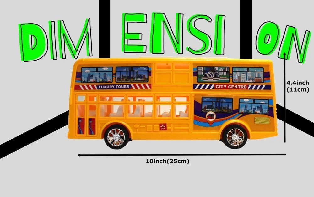 Double Decker Bus - 1 pcs