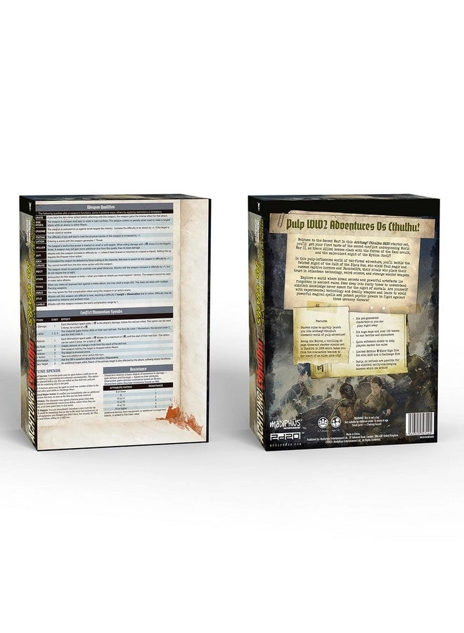 Achtung! Cthulhu: Starter Set - RPG Boxed Set 2d20 System