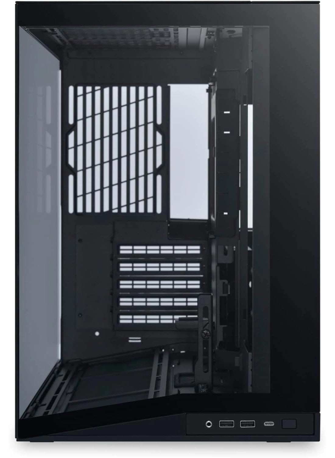 O11 Dynamic Mini V2 Flow Edition - 4mm tempered glass side panel Mid Tower
