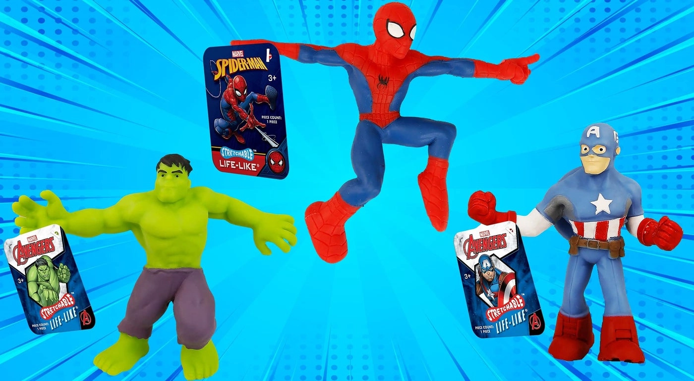 Marvel Avengers - Hulk + Captain America + Spiderman (TWM1) 3 pcs
