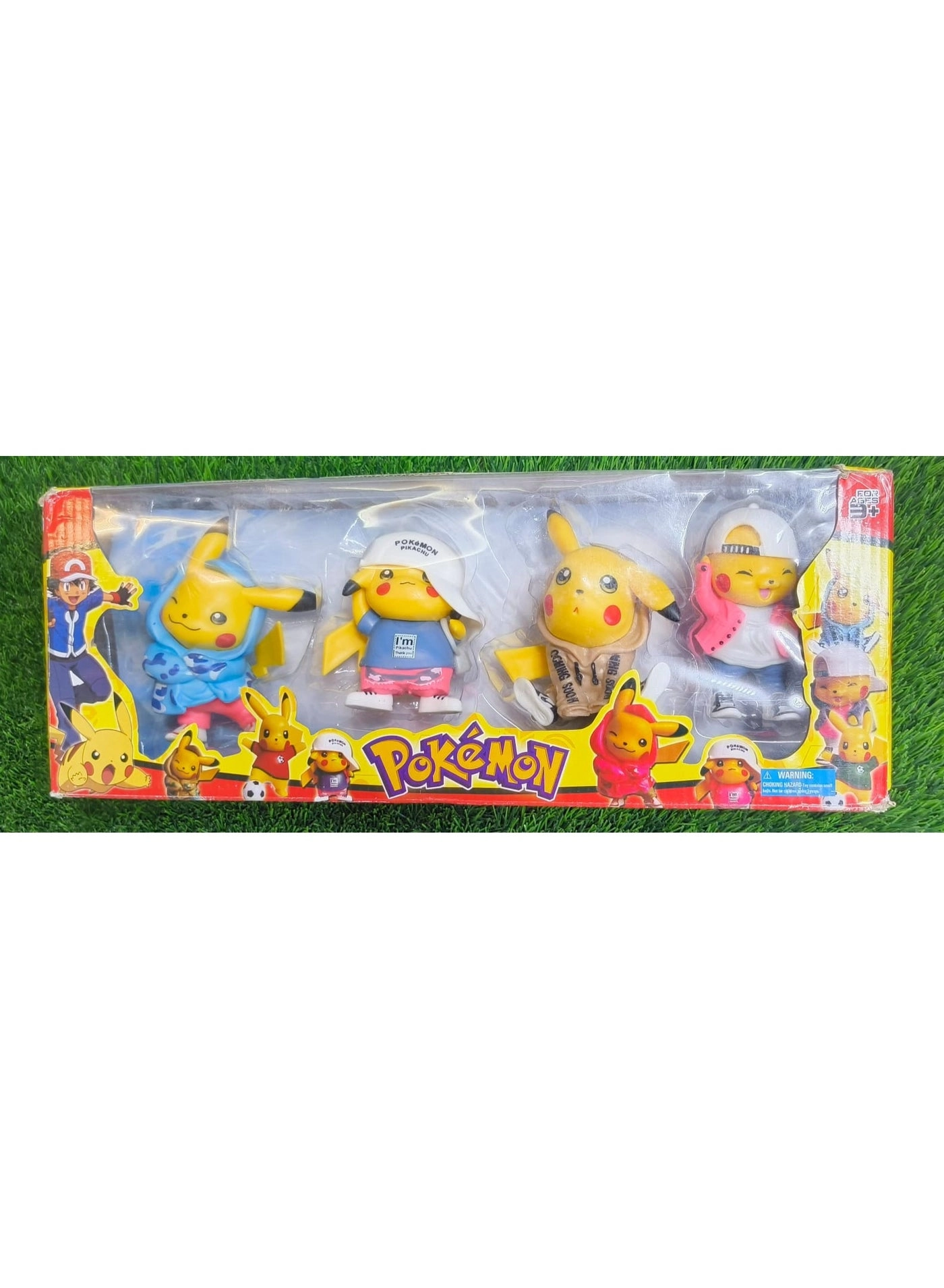 Pokémon Pikachu And Friends 4 FIGURES