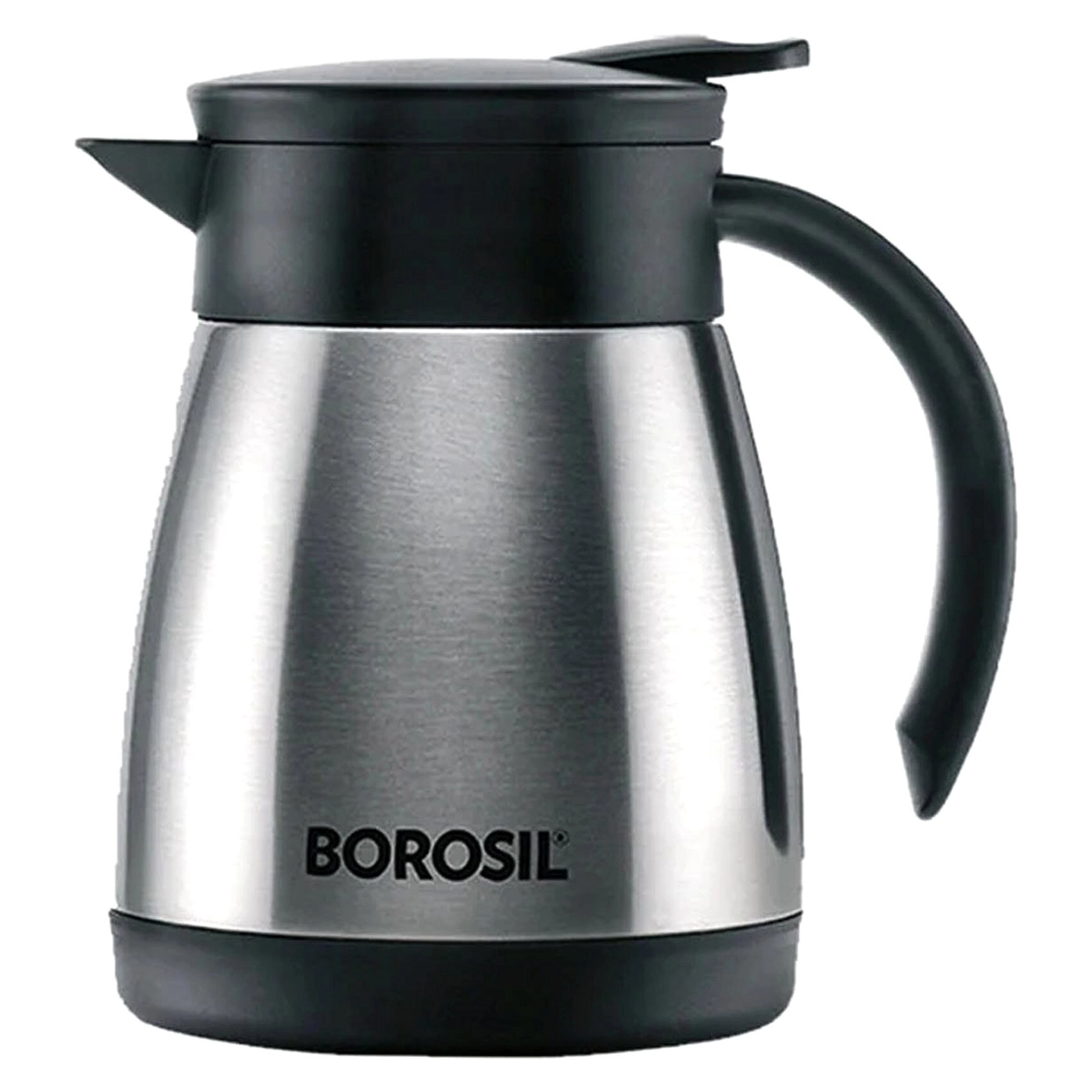 BOROSIL Vacuum Teapot - Stainless Steel 500ml