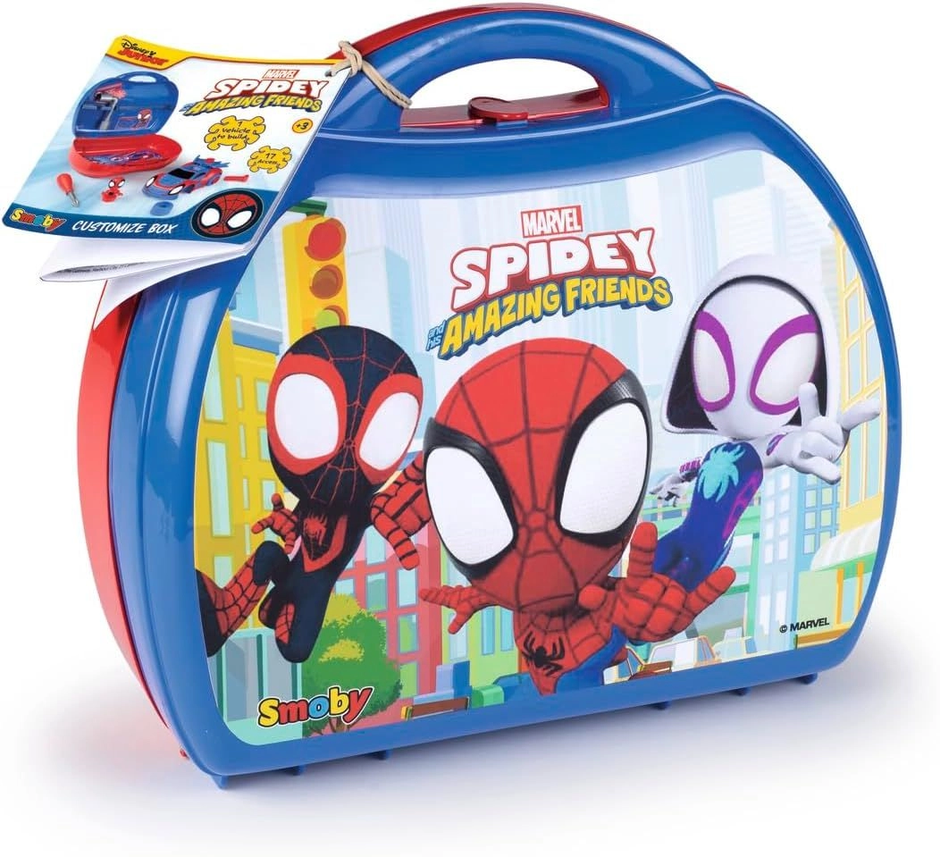 Spidey Customize Tool Box - 15 pcs DIY (sim-7600360910)