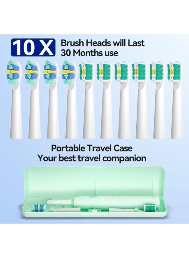 SG-2316 - 10 Brush Heads Travel Case Smart Timer