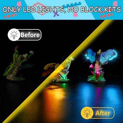 LED Light Kit for LEGO The Insect Collection 21342 - Plastic 1