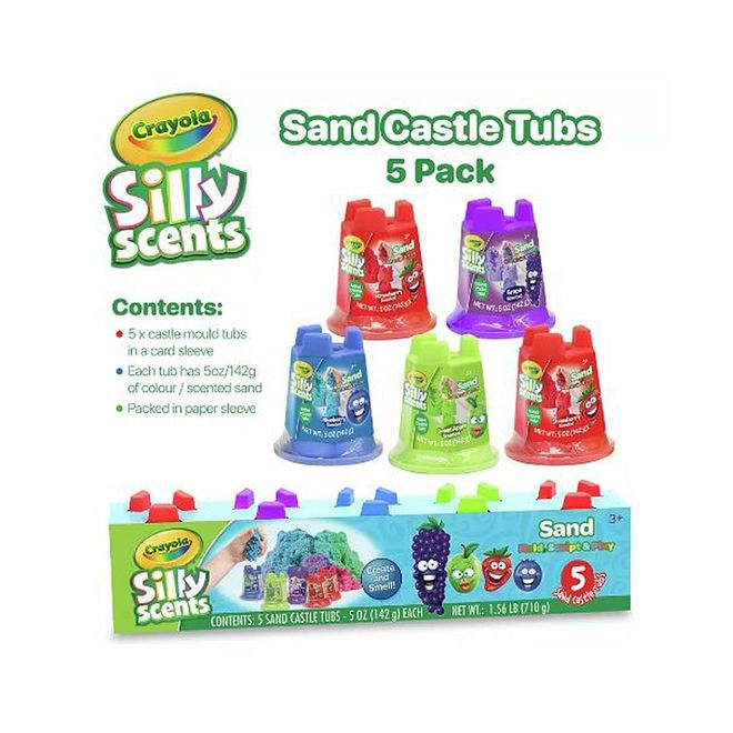 Sand In Castle Sand Mold - 5 Pieces