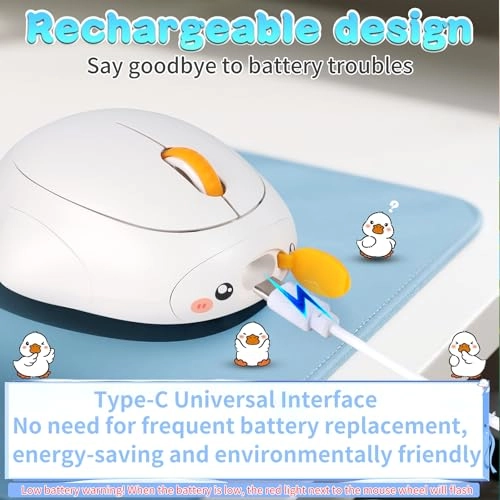 Cute Penguin Bluetooth Wireless Mouse - USB