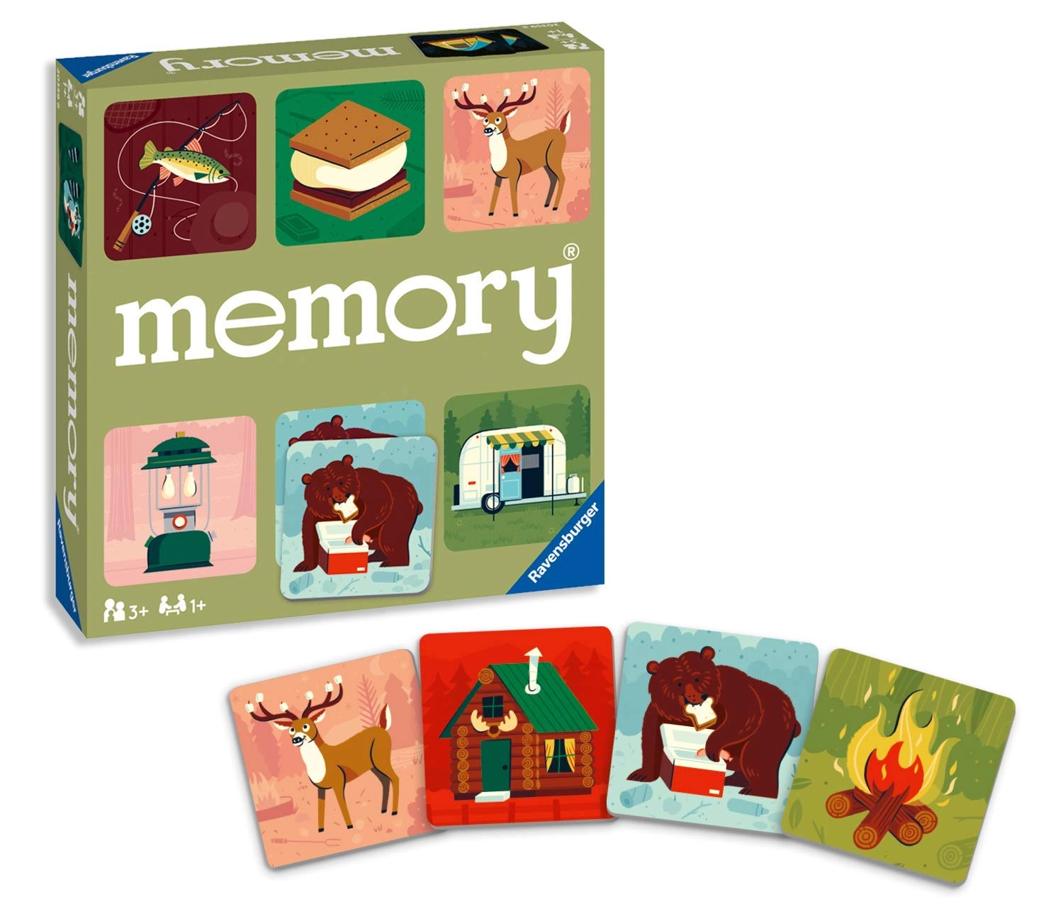 Ravensburger Great Outdoors Memory Game - 3+ 48 pieces