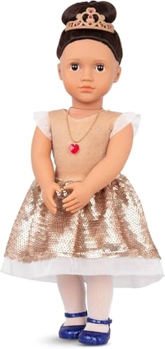 Amora Fashion Starter Doll - 18-inch Brunette Hair Brown Eyes 3 Outfits Ages 3+