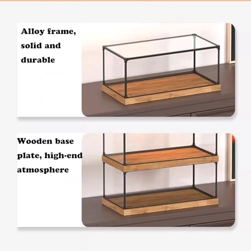 Acrylic Display case - for Lego 10280 woodgrain base