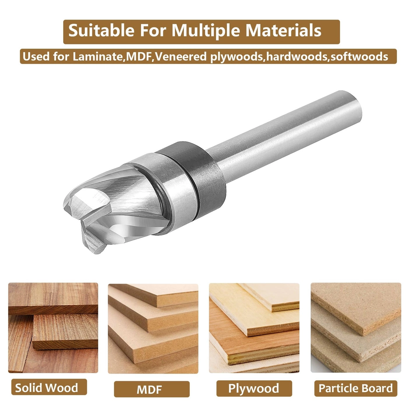 Bowl and Tray Router Bit - 1/2" 1/4"