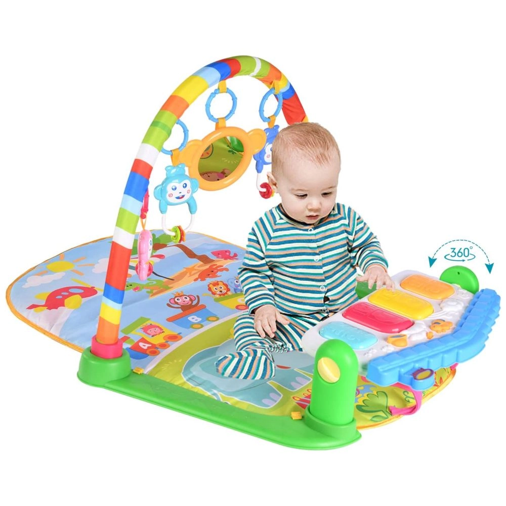 Baby Play Gym Piano Mat - Pink Newborn up to 12 months