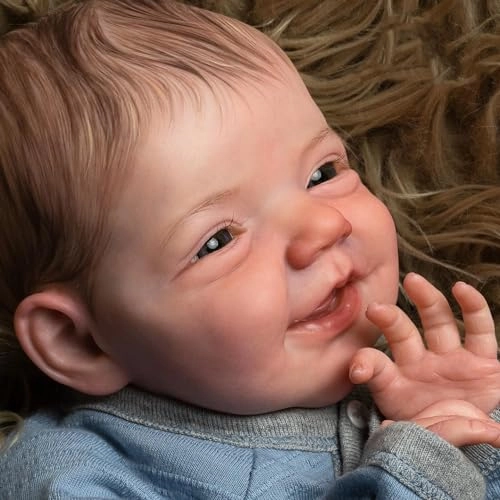 Reborn Doll - 48 cm Full-body silicone Male Ages 3+