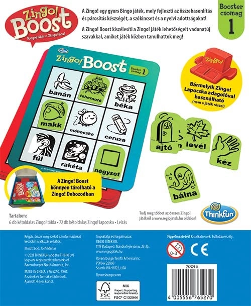 Zingo! Sight Words Boost - 4 and Up