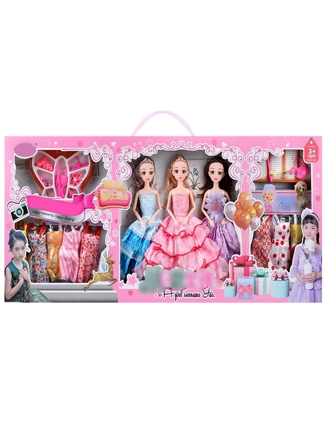 Barbie Elsa Princess Doll Set - 82cm Large Gift Box Ages 3+