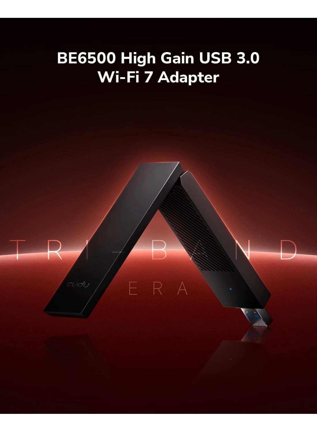 BE6500 - Tri-Band 6GHz/5GHz/2.4GHz USB 3.0 Wireless