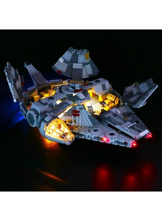 Led Lighting Kit for Millennium Falcon - Compatible with Lego 75257 Remote Control