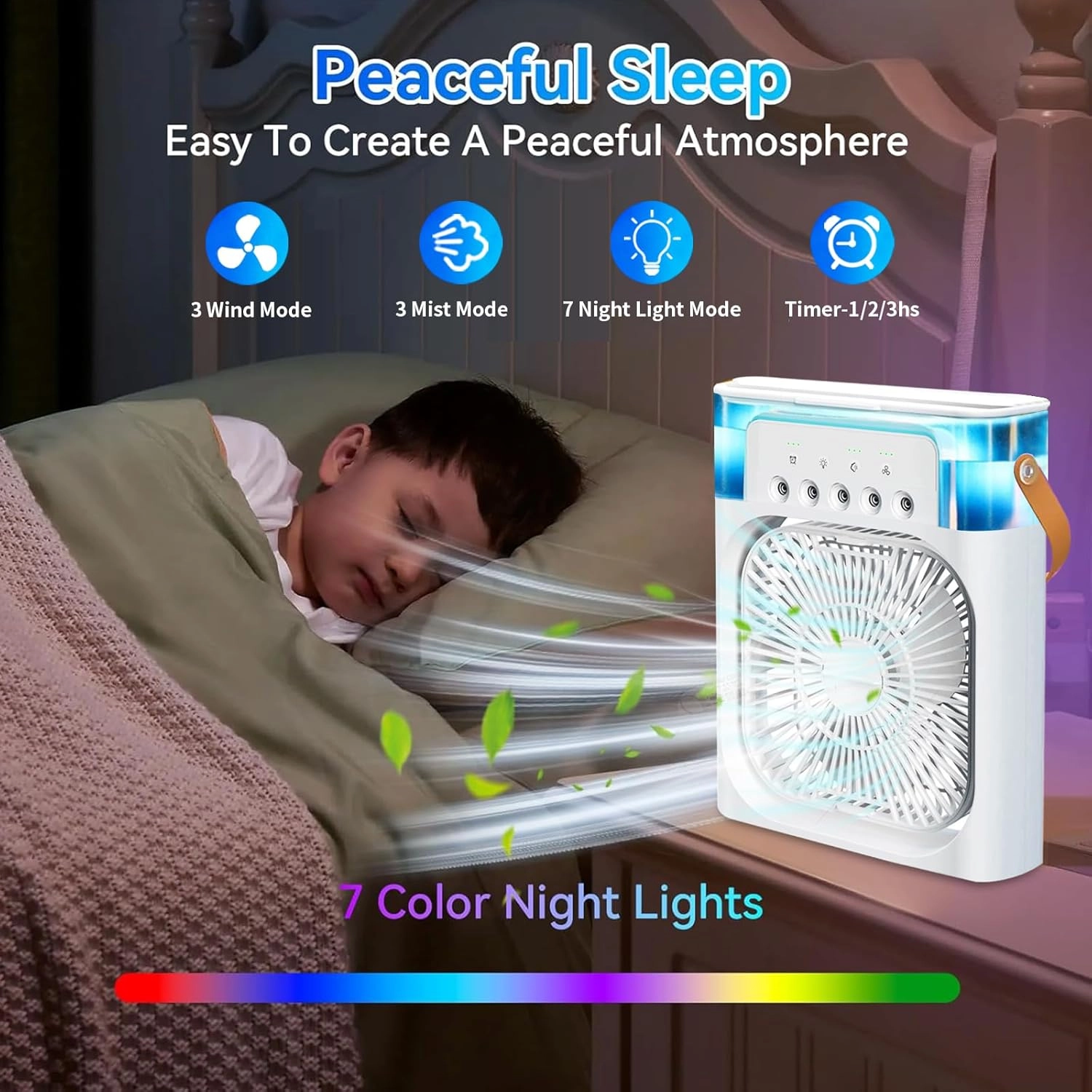 Portable Air Conditioner Cooling Fan