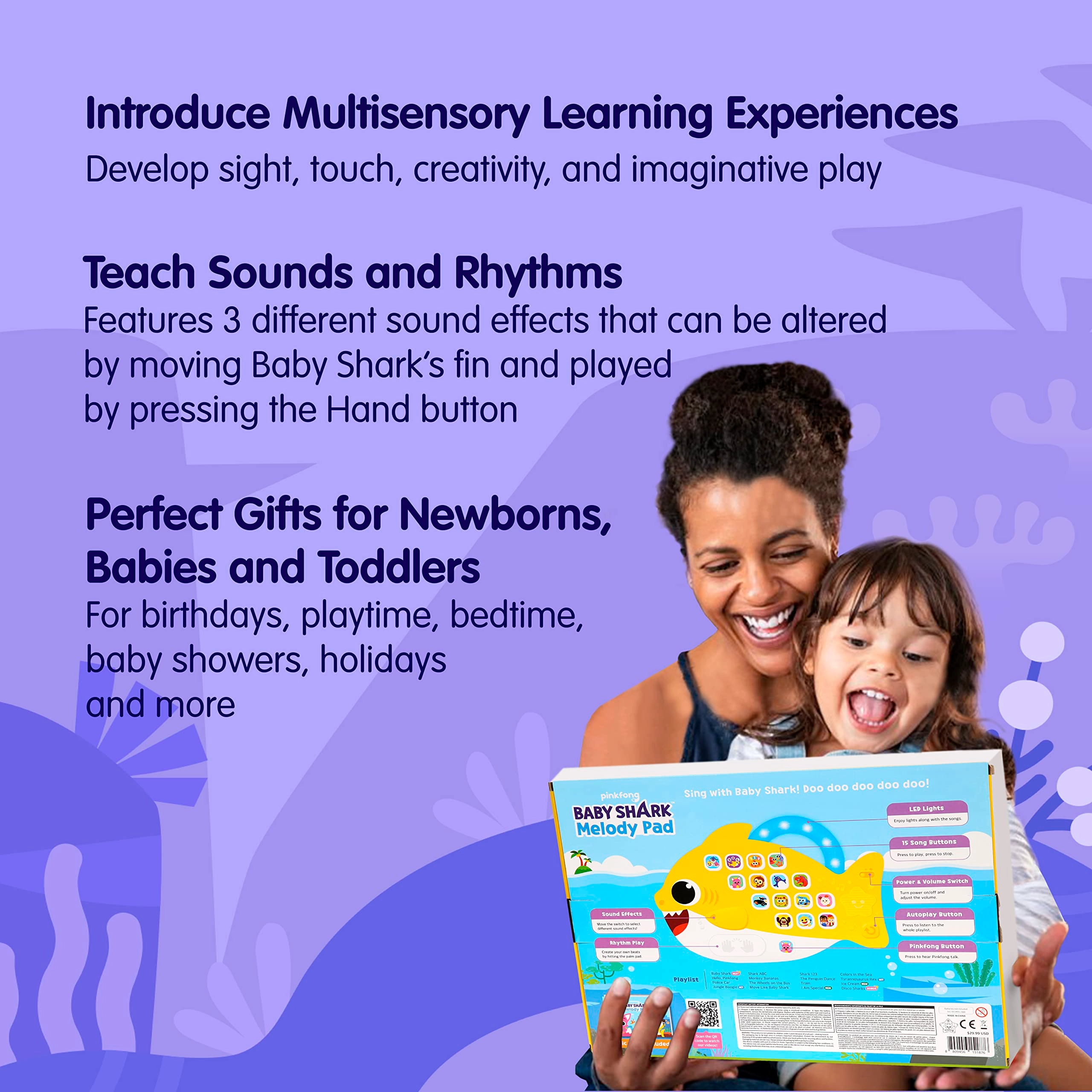 Baby Shark Melody Pad - Toddlers 1-3