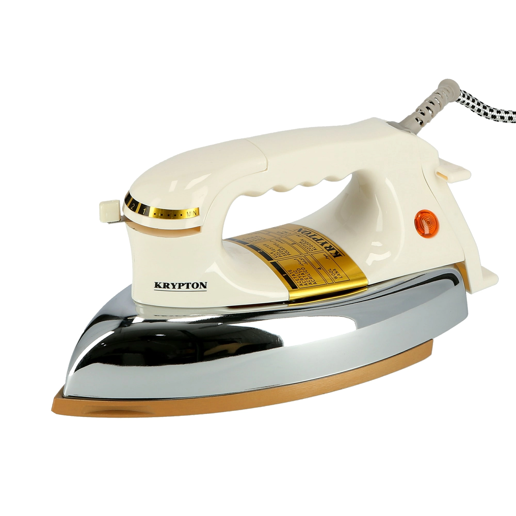 KRYPTON Kndi5216 - Heavy Weight Dry Iron 60 Microns Teflon Plated