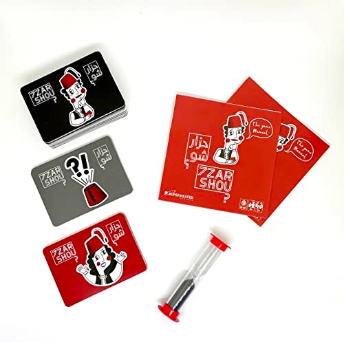 7zar Shou: Lebanese Charades - Season 3 - Party Game (English, Lebanese and Arabic)