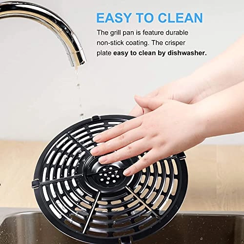 Air Fryer Grill Pan - Stainless Steel 1