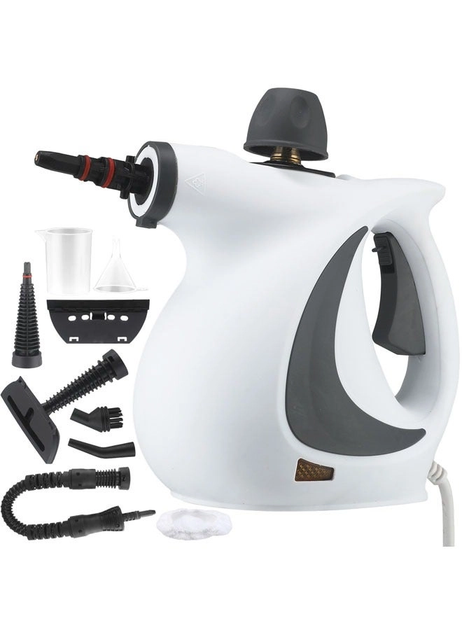 Handheld Pressurized Steam Cleaner - 900-1050W 220°F-230°F