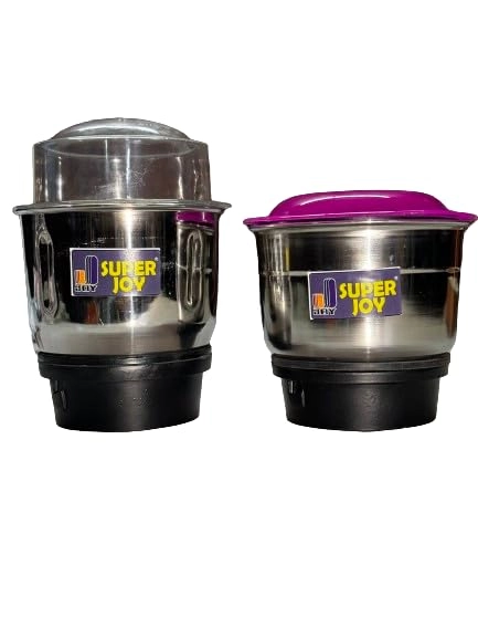 Super Joy Double Mixer Grinder - 390, 450 ml Combo
