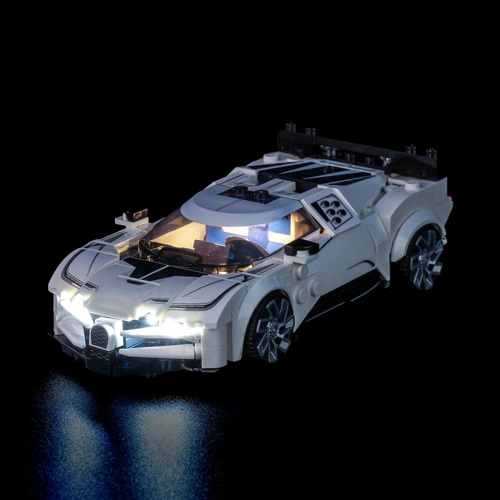 BrickBling Bugatti Centodieci Hyper Sports Car - USB DIY LED Light Kit