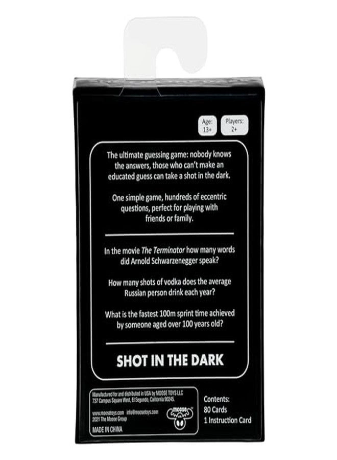 Shot in the Dark - Card Game