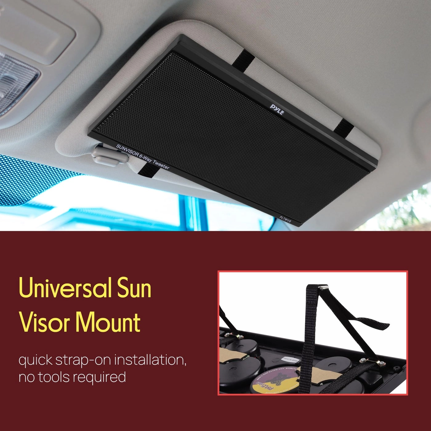 6 Way Car Stereo Speaker - 60mm