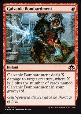 Wizards of the Coast Galvanic Bombardment (129/205) - Eldritch Moon