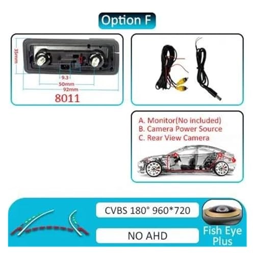 Reversing Camera - Night vision 1080p*720p