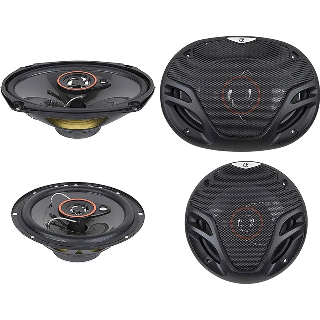 Alphasonik AS2629P - 6 Inches 3-Way Speaker