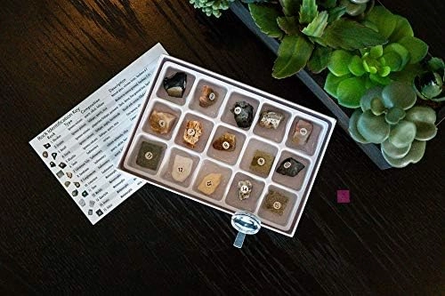 Mineral Science Kit Geology - 8 years+ 15 pieces