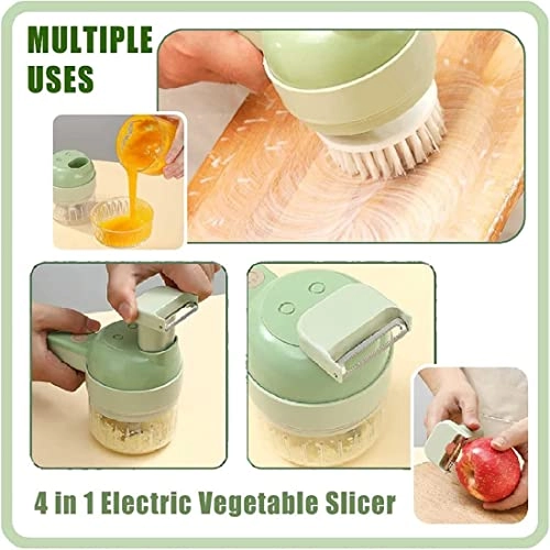 Handheld Electric Vegetable Cutter - 200ML 40W