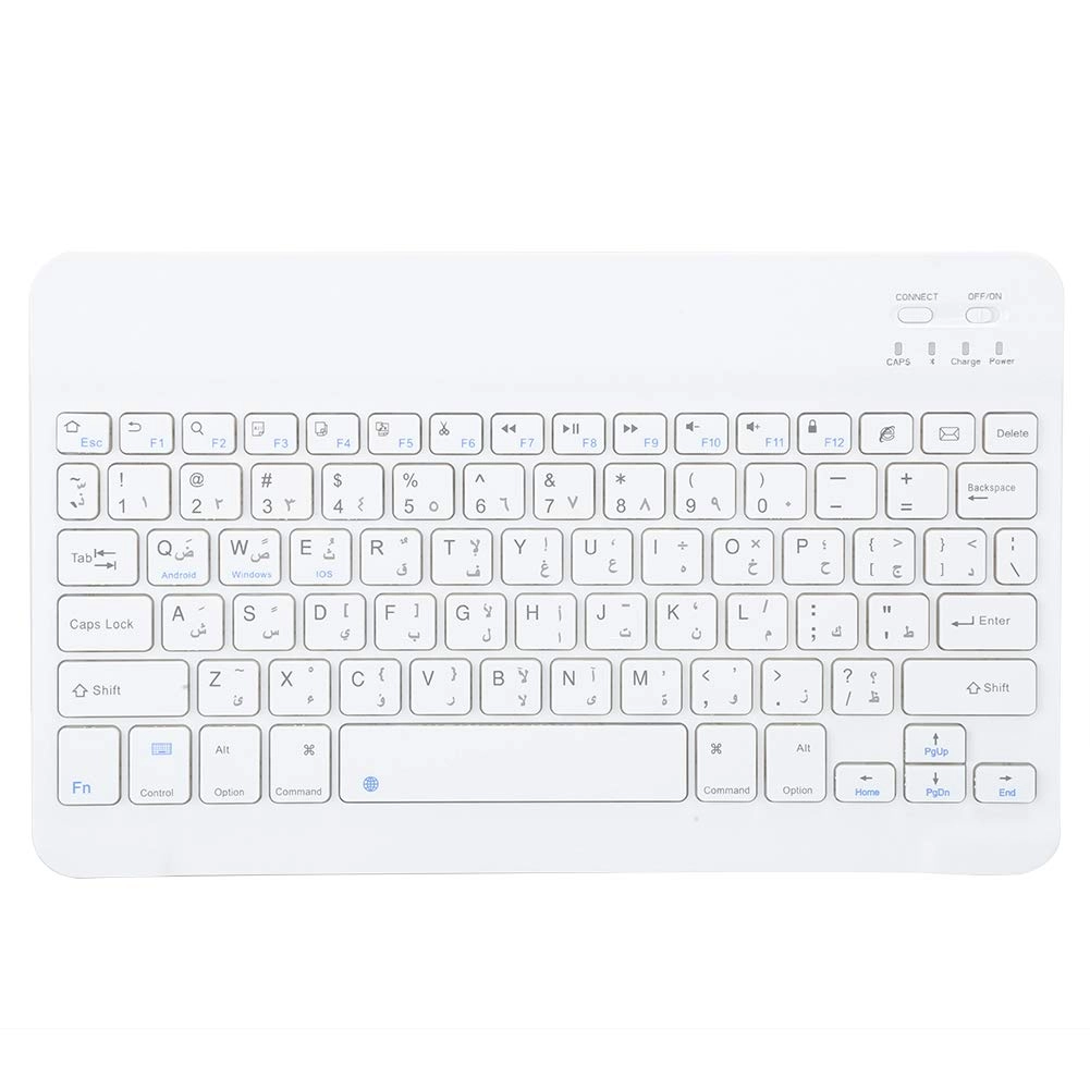 Fdit Slim Portable Wireless Bluetooth Keyboard - AR Wired/Wireless
