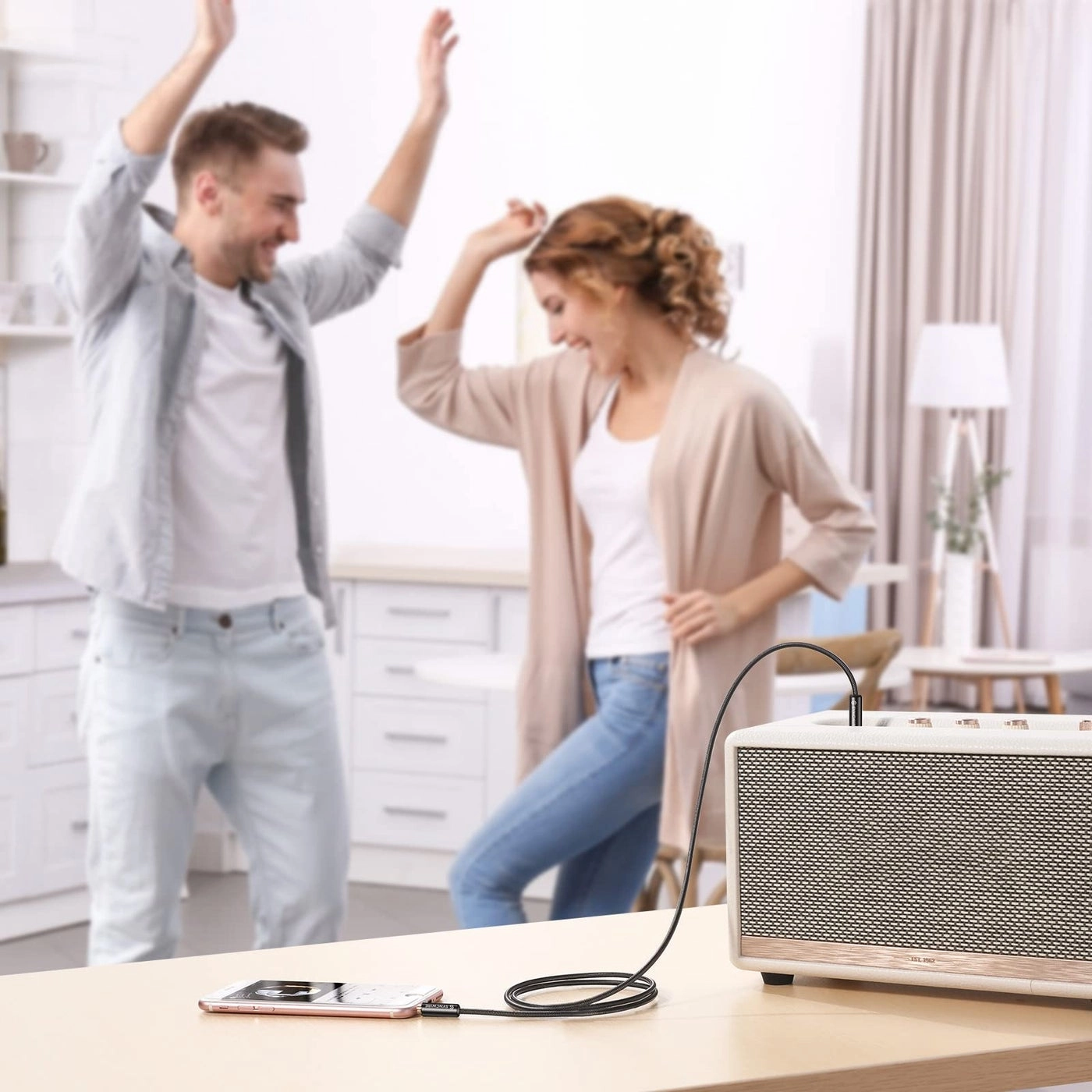 Long Aux Cable - 6.5Ft