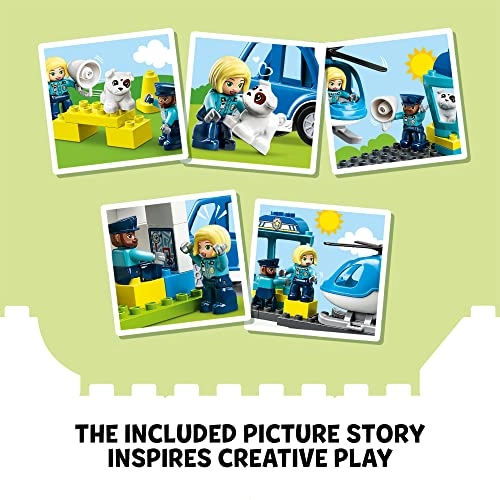 Town Police Station & Helicopter (10959)