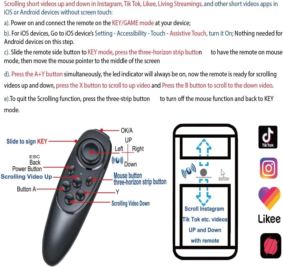 VR Headset - 4.7 to 7.3" Screen Compatible 120 degree FOV