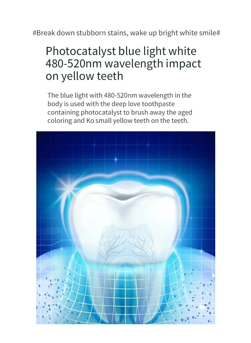 Ultrasonic Teeth Cleaner - U-Shaped 30,000 VPM USB Rechargeable