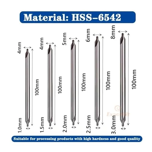 W6542 - HSS 1pcs 100mm