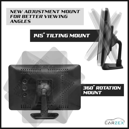 TFT LCD Dashboard Rear View Monitor - 5 Inches