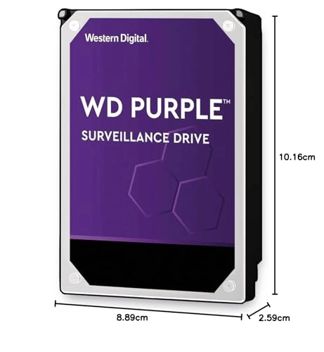 Purple 3.5" 7200rpm 256MB SATA 6Gb/s (WD121PURZ) - 12TB