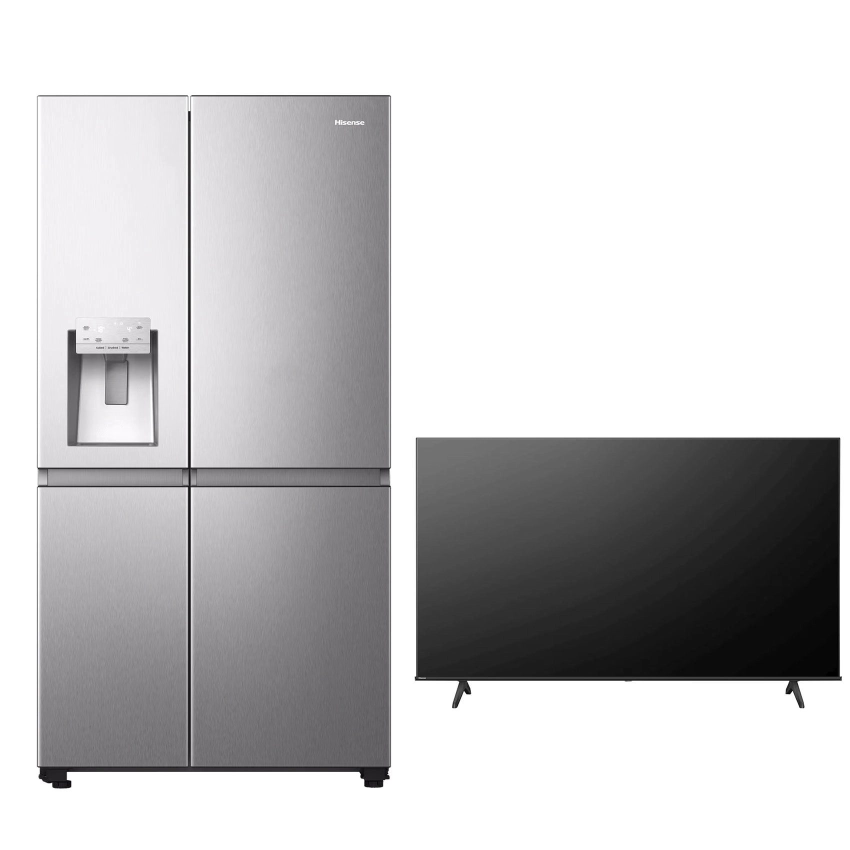 Hisense RS819N4ISU - 601L + 43A61N - 43" UHD