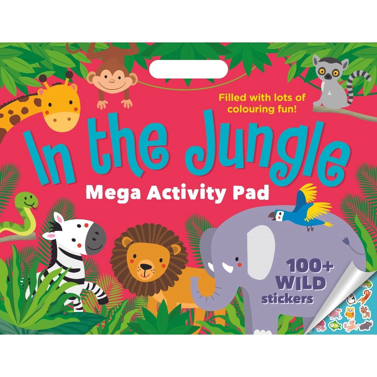 Edu Fun Mega Activity Pads In The Jungle - 3 +