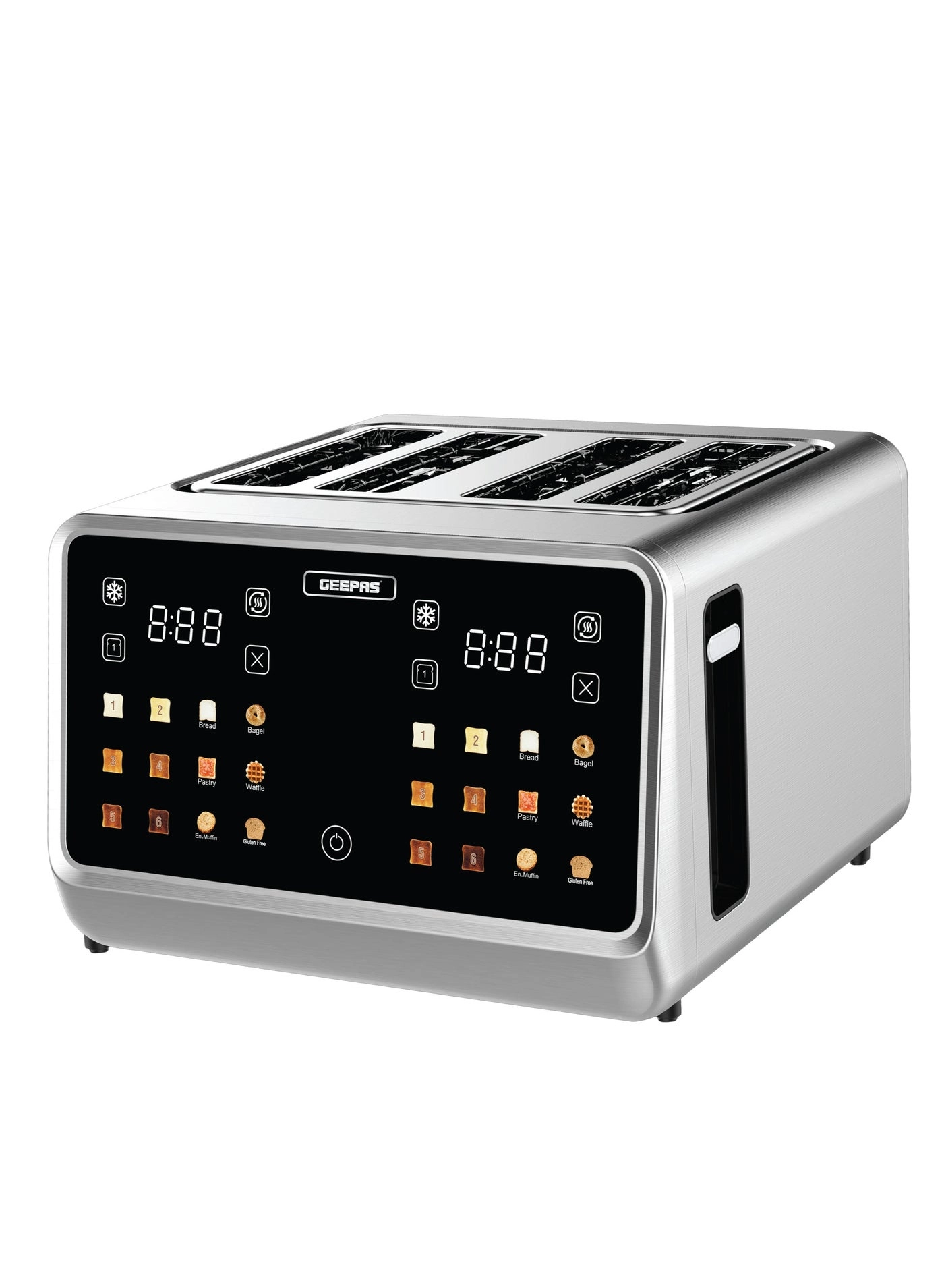 GEEPAS Digital Toaster - 4 Slices