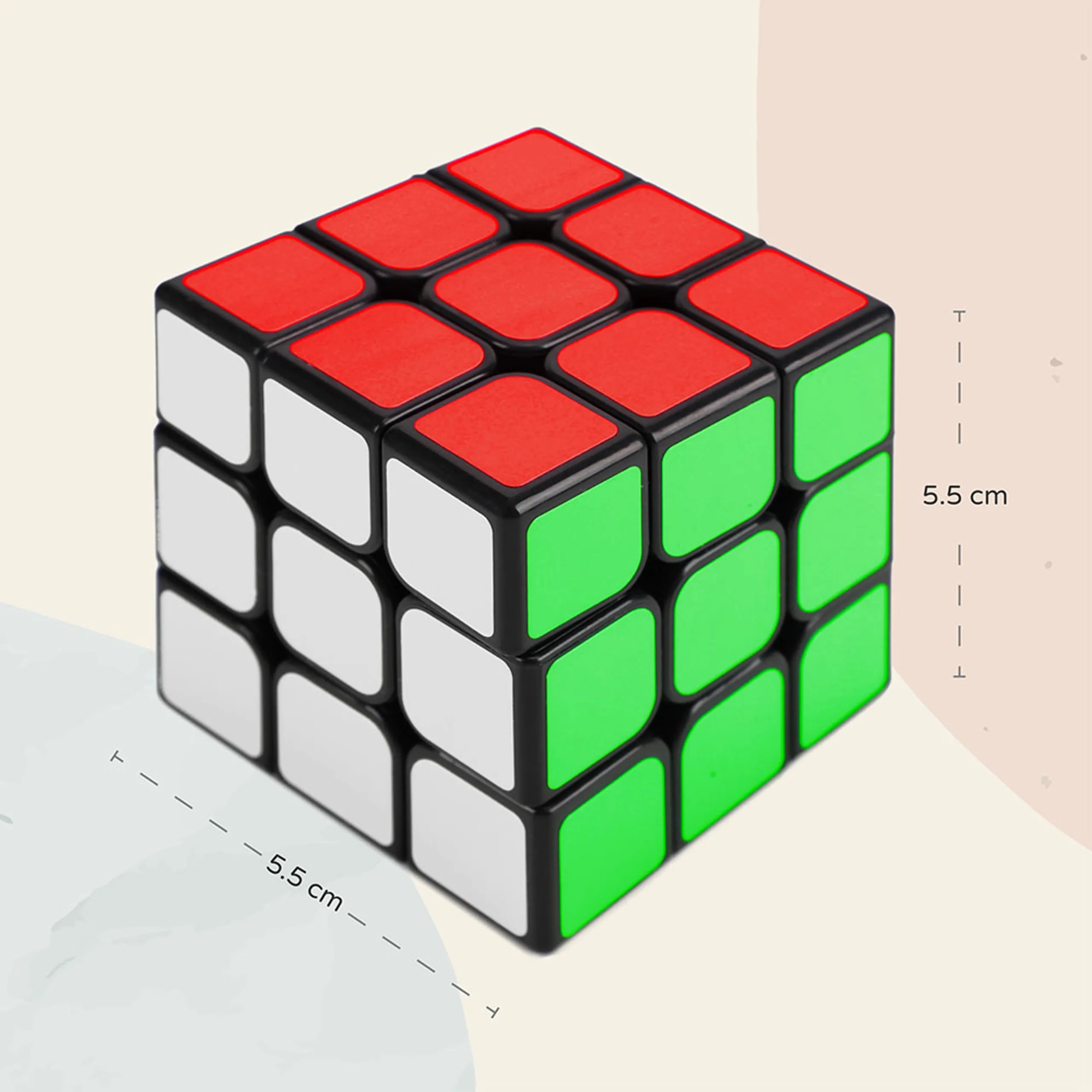 Magic Cube Puzzle Toy - 6+